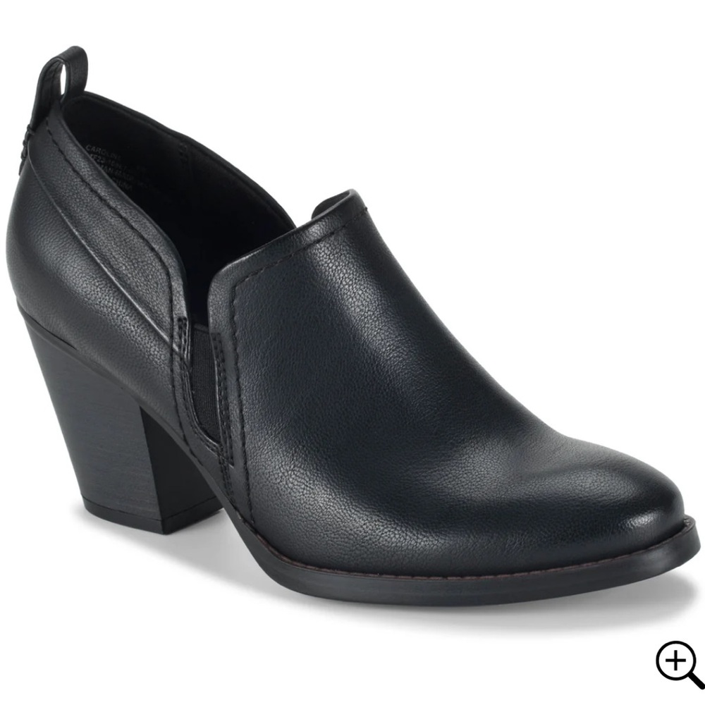 Baretraps Caroline Ankle Bootie Black Western style Size 8.5 NEW